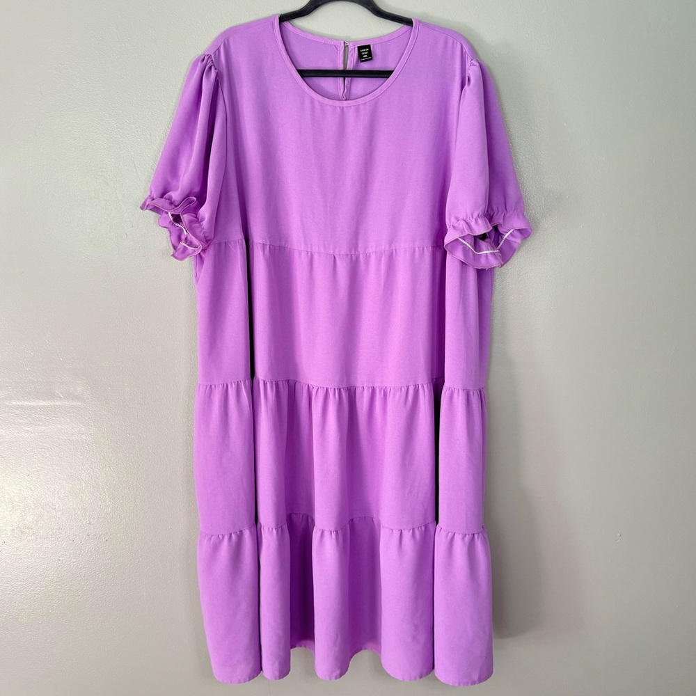 Shein Curvy Vibrant Lilac Dress